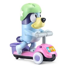 VTech Bluey Scooter Time Interactive Toy w/ Lights Sounds Songs Obstacle Games