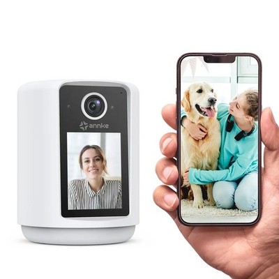 Full HD Kamera 2,4'' Zwei-Wege Audio Babyphone mit Menschenerkennung, Tracking