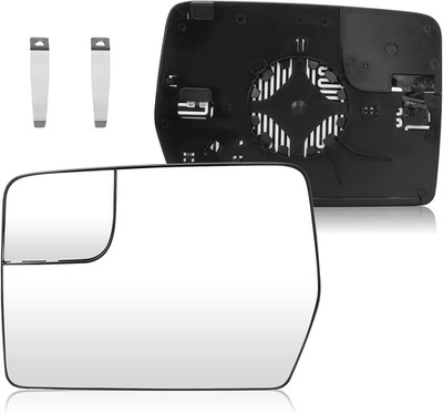 2011-14 F-150 Driver Left Power Heated Mirror Glass Compatible Replacement
