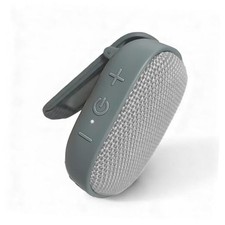 Wearable Bluetooth Speaker,Clip On Bluetooth Speaker,Portable Waterproof Grey