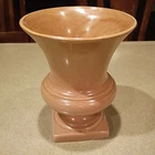 Vintage Red Wing USA #1584 Luster Pink Trophy Vase 7.5" Tall 1940 Art Pottery