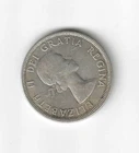 1858-1958 Queen Elizabeth II Totem Pole Canadian Silver Dollar-80% Silver