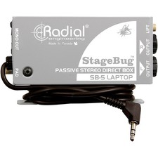 Radial Engineering StageBug SB5 Stereo Laptop Direct Box
