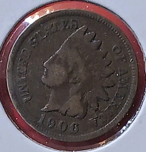1908 Indian Head Small Cent Bronze Philadelphia BN Business Strike