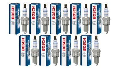 9x BOSCH Zündkerze Platinum für Volvo C70 I Cabriolet SW 2.4 T Renault