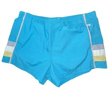 VTG Jantzen Swim Trunks A9 Sz 36 USA Made Short Inseam 2.5  Drawstring Retro