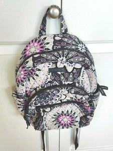 Vera Bradley Mimosa Medallion Purple Floral Large‎ Backpack Laptop Padding Vera Bradley MIMOSA Medallion | eBay main image 3