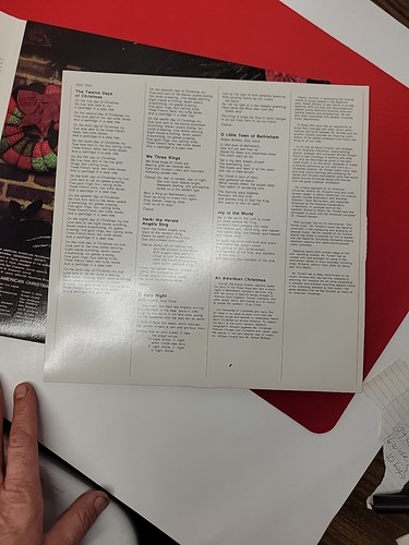 AN AMERICAN CHRISTMAS LP (1977) NATIONAL GEOGRAPHIC SOCIETY ~ DECK THE HALLS - Foto 8 di 8
