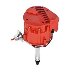 Dual Pickup Coil HEI Distributor - 65K High-Output Ignition Red V8 Engines 