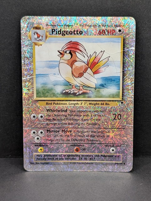 Pidgeotto [Reverse Holo] #34 (Legendary Collection (2002))