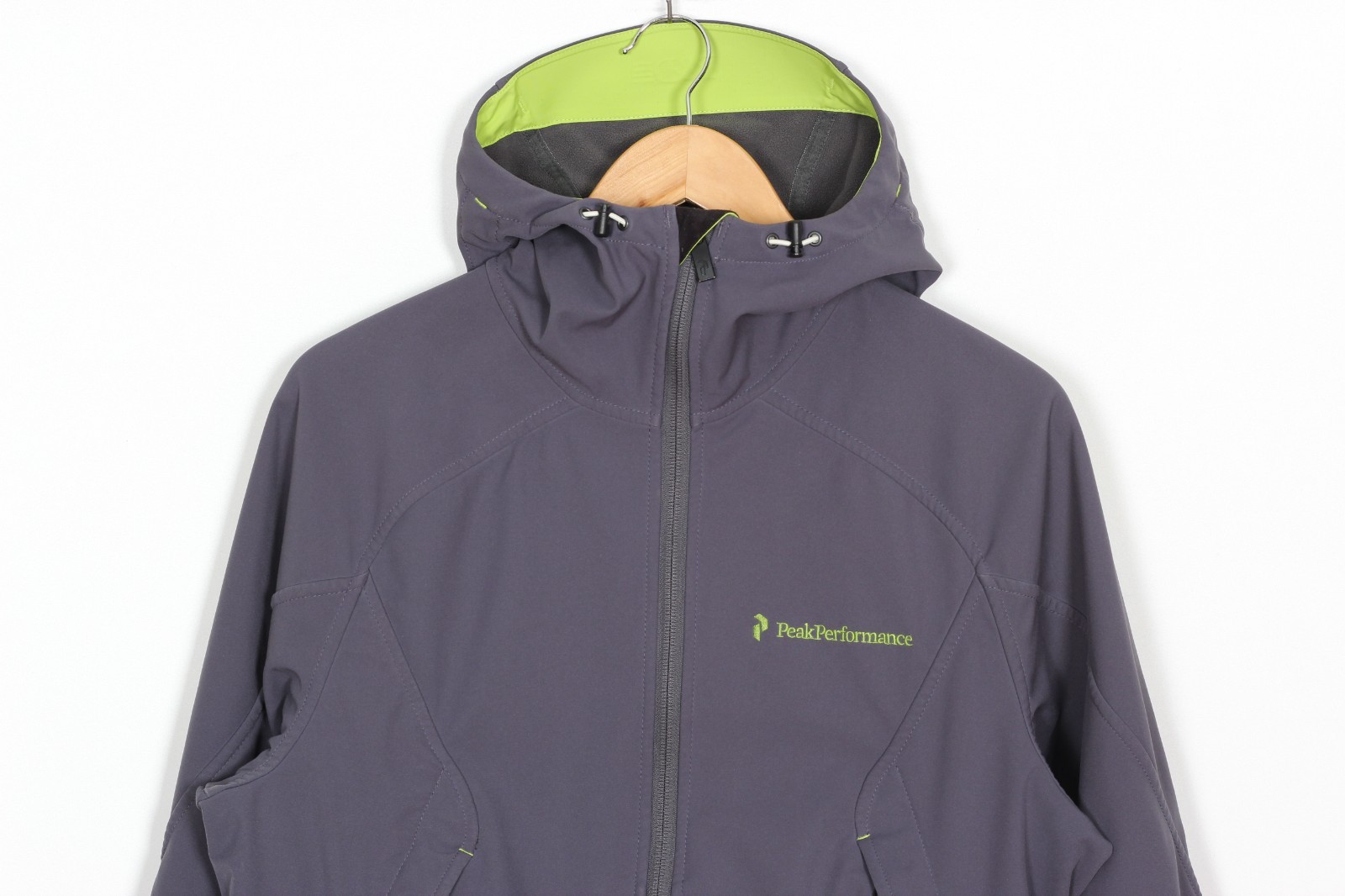 PEAK PERFORMANCE Soft Shell Hooded Jacket Men Siz… - image 2