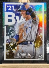 BOBBY WITT JR. 2021 Bowman Platinum #PE-11 PRECIOUS ELEMENTS INSERT Royals 