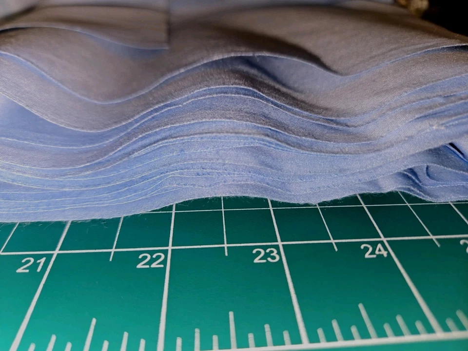 5 Yard Light Blue Solid Color cotton fabric 44” Width Craft Blanket Quilt New  - Image 2 of 2