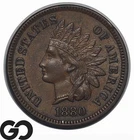 1880 Indian Head Cent Penny, Tough This Nice, Choice BU++