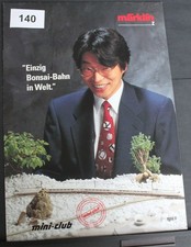 märklin mini-club, Flyer , Einzig Bonsai-Bah...