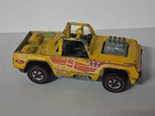 Vintage Hot Wheels Redline 1974 ALTERNATE Yellow Baja Bruiser w/ Magenta Tampo