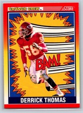 Derrick Thomas #553 Prices | 1990 Panini Score | Football Cards