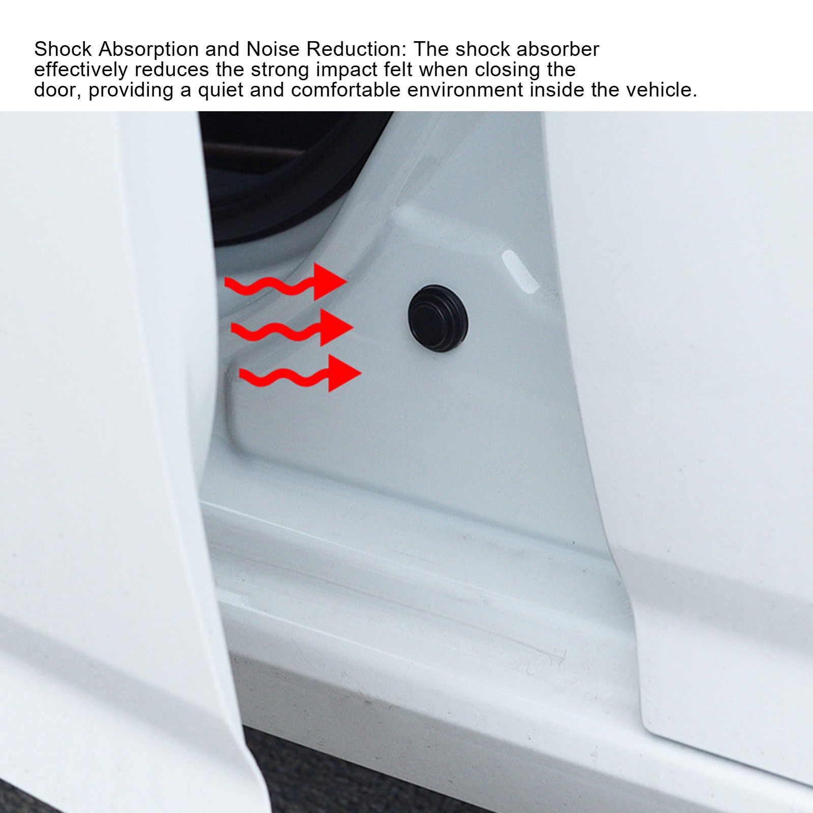 Car Door Shock Absorbing Gasket With Noise Reduction For Vehicles Excellent