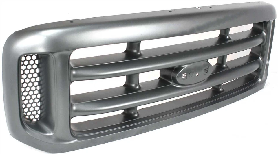 Grille For 99-2004 Ford F-250 Super Duty F-350 Super Duty Silver Plastic — 第 3/4 张图片