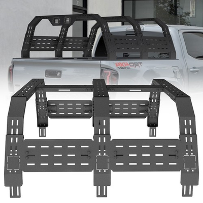 #ad Full Size Overland Adjustable Truck Bed Rack Ford Silverado Ram Tacoma Tundra $279.99