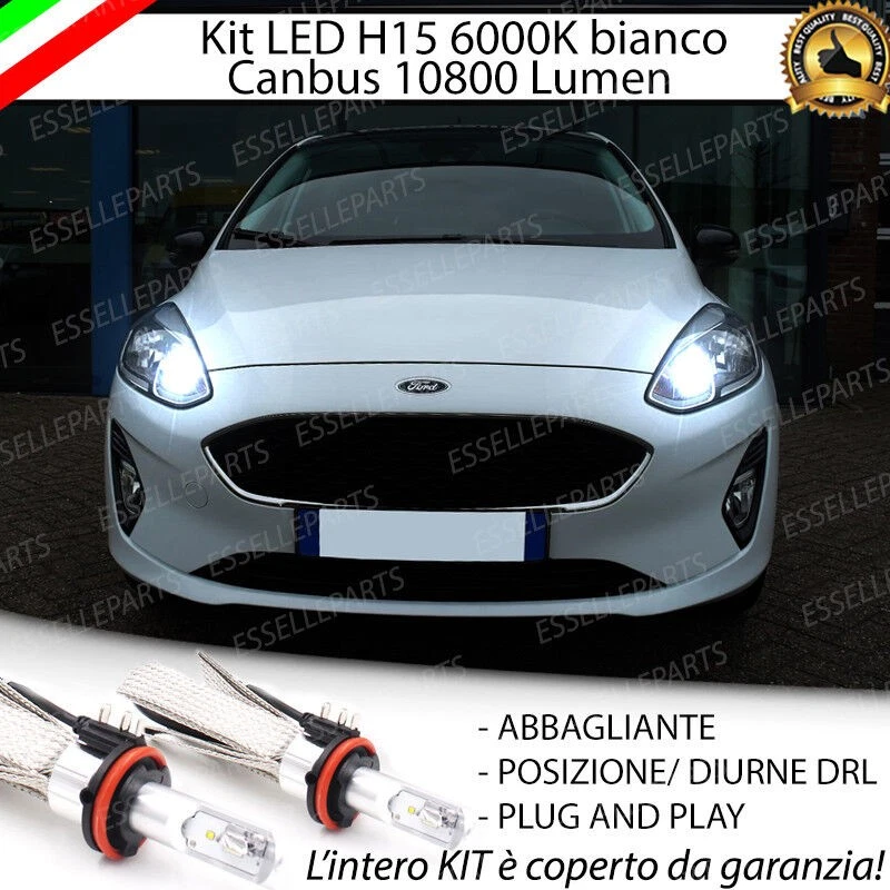 Kit Completo LED Interni Per Ford Fiesta 7 - Conversione 6000K Bianco - Plug And Play Senza Avarie - Foto 2