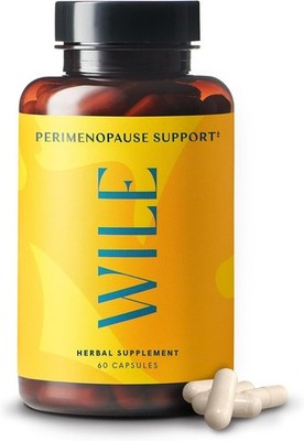 WILE Menopause and Perimenopause Supplements for Women with Ashwagandha 