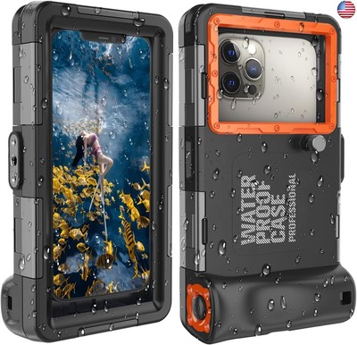 ???5 Underwater Snorkeling Diving Phone Case for Phone 16/15/14/13/12/11 Pro