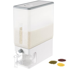 Lifewit Rice Dispenser Container 25.4 Lbs, Cereal Grain Flour Containers S
