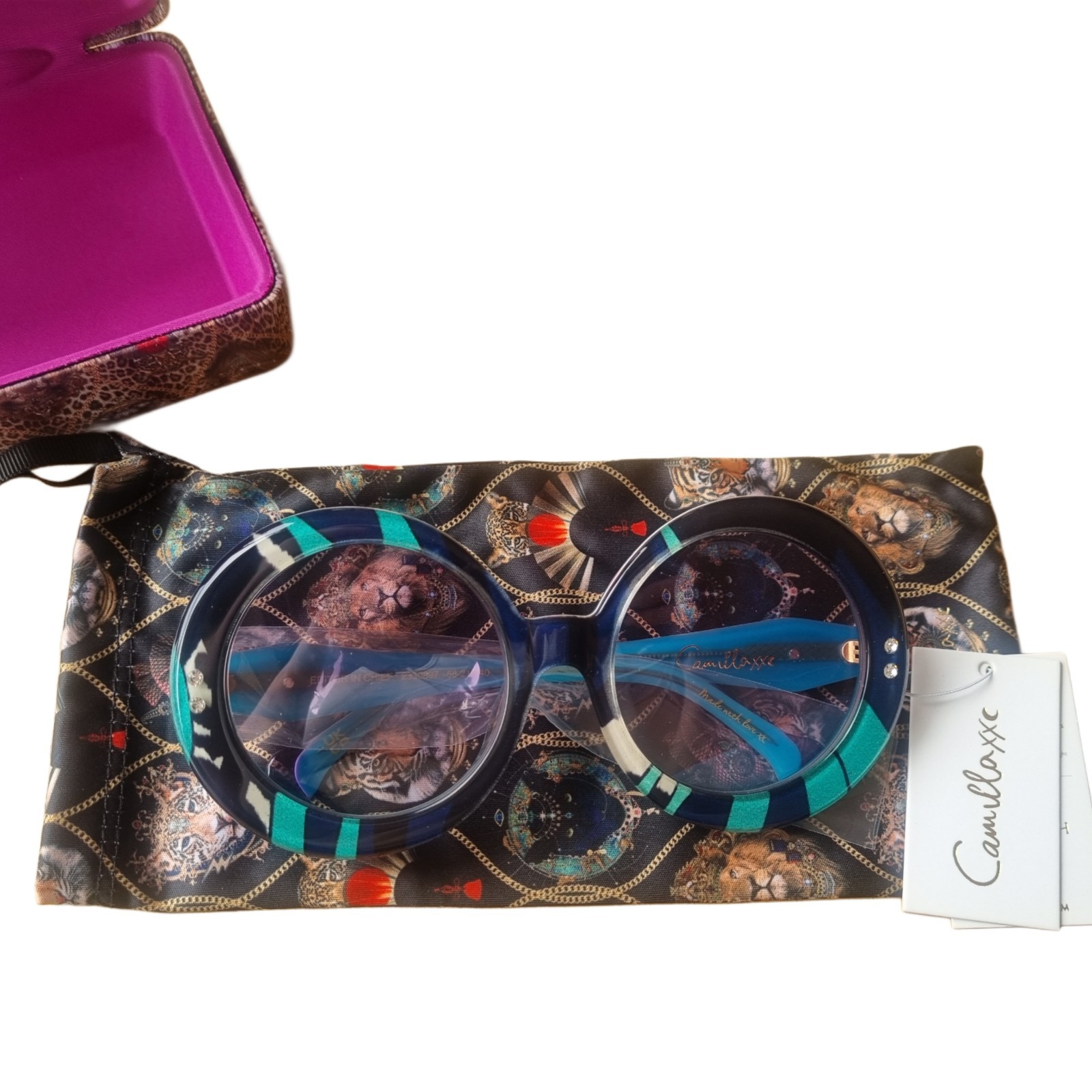 Brand New CAMILLA Editor In Chief Sunglasses Vividly Venice With Case RRP $350 image 4