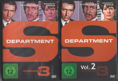 ITC: Department S. Season 1/Staffel 1. 4 DVDs starlight