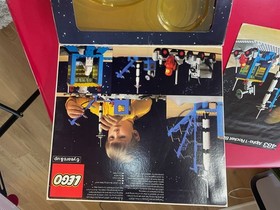 LEGO VINTAGE SPACE 483 - ALPHA-1 ROCKET BASE - COMPLETE WITH BOX INSTR INSERTS