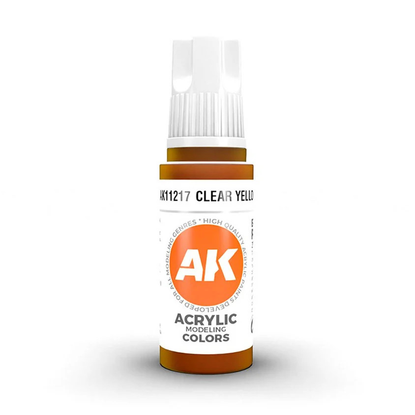AK 3rd Gen Clear Yellow 17ml - Image 6