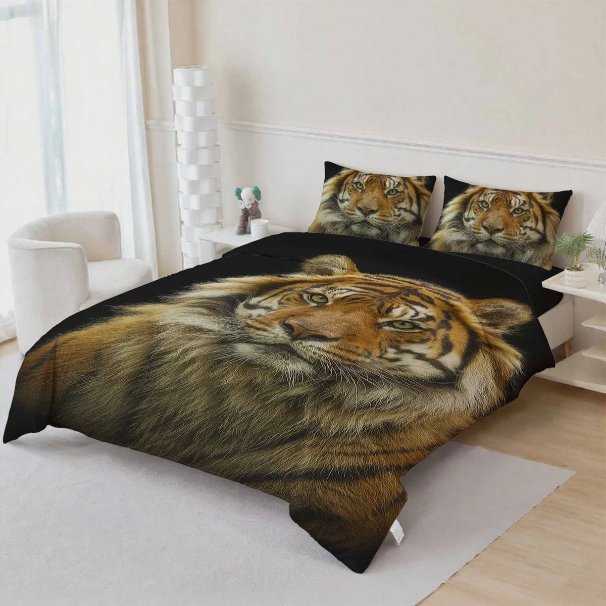 Loussiesd Coperta in pile Sherpa con scheletro di dinosauro, motivo