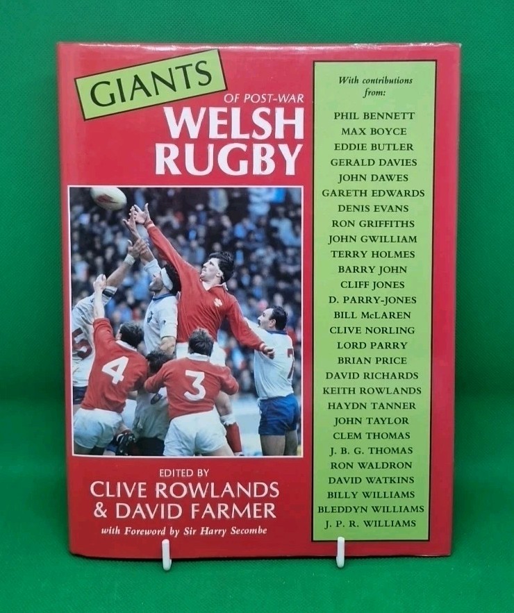 Giants of Post-War Welsh Rugby - Clive Rowlands: (SIGNED) 1990 HB 9780951657003