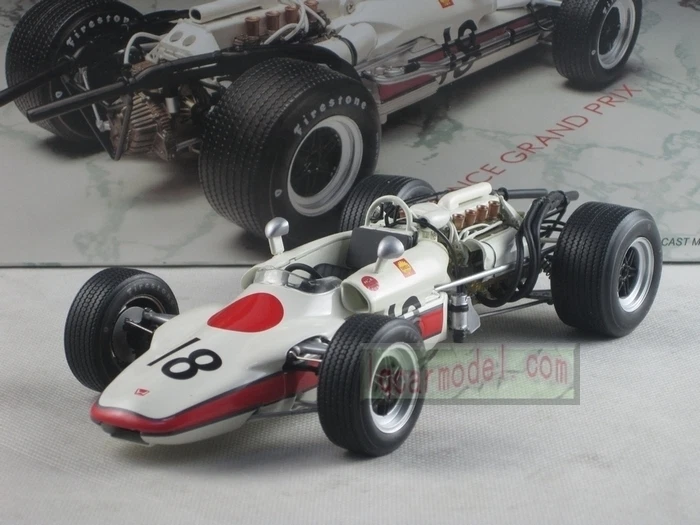 Ebbro 22007 Honda F-1 RA302 #18 1968 France GP 1/20 Scale Rare 
