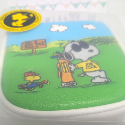 Cubierta de putter de golf Snoopy JoeCool Woodstock mazo tipo D H-438 cacahuetes Japón nueva - Imagen 4 de 8