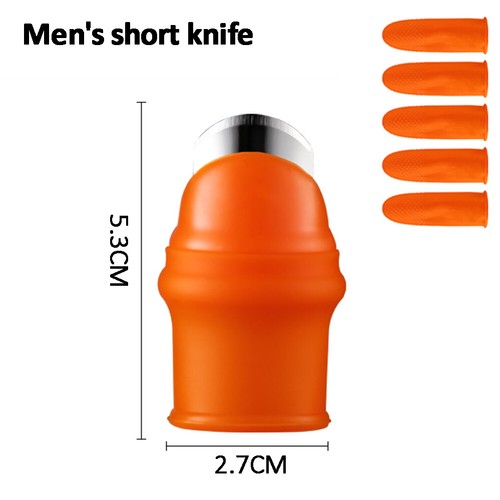 6/12x Gardening-Tool Plucking Finger Cutter Thumb Knife Vegetable Garden Cutting - Picture 4 of 15