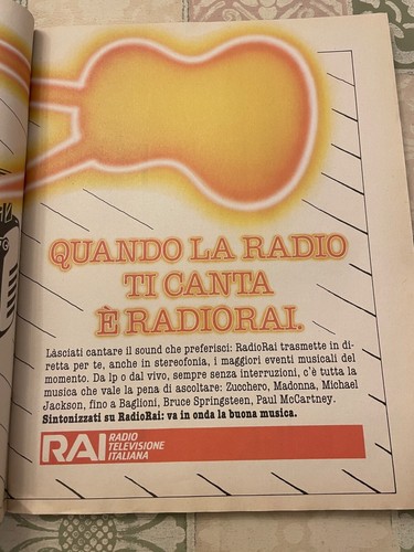Tuttifrutti Litfiba Piero Pelù Goodbye 80's dieci anni di rock dicembre 1989 - Picture 4 of 4