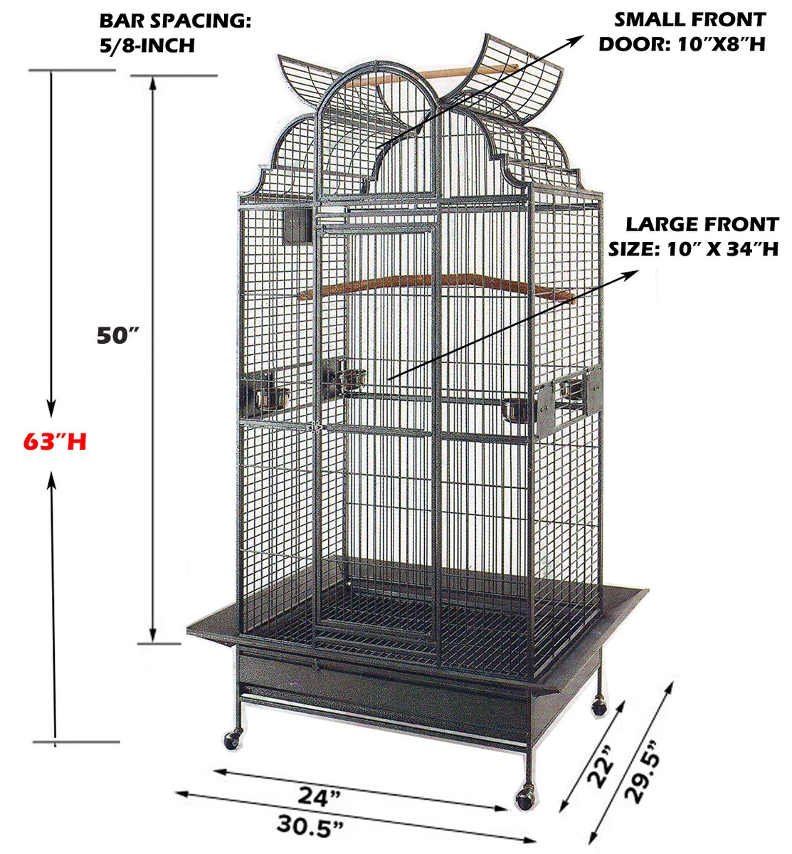 View of Conure Bird Cages