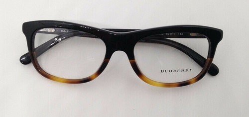 Marco de gafas de plástico Burberry B 2163 Black Havana 3465 53-17-140 BU2163 RX - Imagen 4 de 5