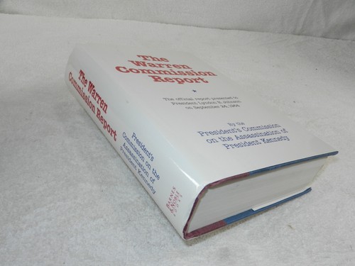 John F Kennedy assassination "THE WARREN COMMISSION REPORT" Modern reprint