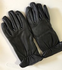 Wilsons Ladies Genuine Leather Gloves Black Driving Motorcycle Casual Size M