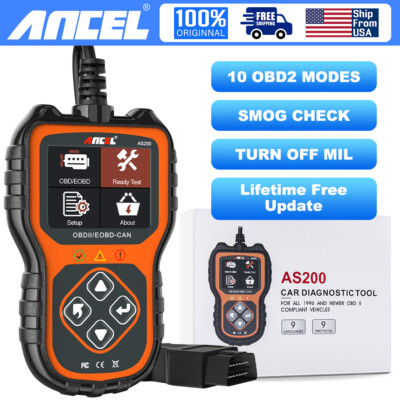 ANCEL AS200 OBD2 Scanner OBD Code Reader Car Diagnostic Scan Tool Check Engine