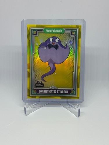 2025 Topps Chrome VeeFriends - Sophisticated Stingray Yellow Refractor