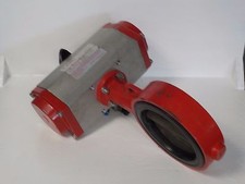BRAY CONTROLS 92-1190-11300-532 USED ACTUATOR W/ BUTTERFLY VALVE 92119011300532