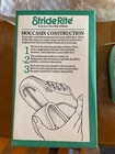 Stride Rite Baby Toddler Shoes Size 4 Tie Lace Up Romper Moccasin Construction — photo 3