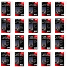 (2000) Ultra Pro Postcard Sleeves Archival Safe (20 Packs) Crystal Clear