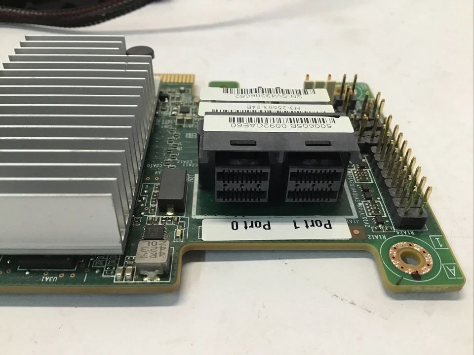 IBM 46C9111 M5120 12gb/s Raid PCI-e 3.0 X8 SAS/SATA CARD w/battery 2GB CACHE - Image 3 of 3