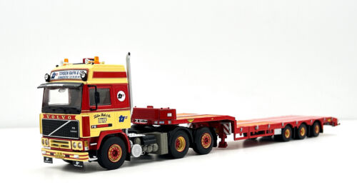 Volvo F12 globetrotter 6x2 semi low loader "Torben Rafn" WSI truck models 1:50 - Picture 7 of 9