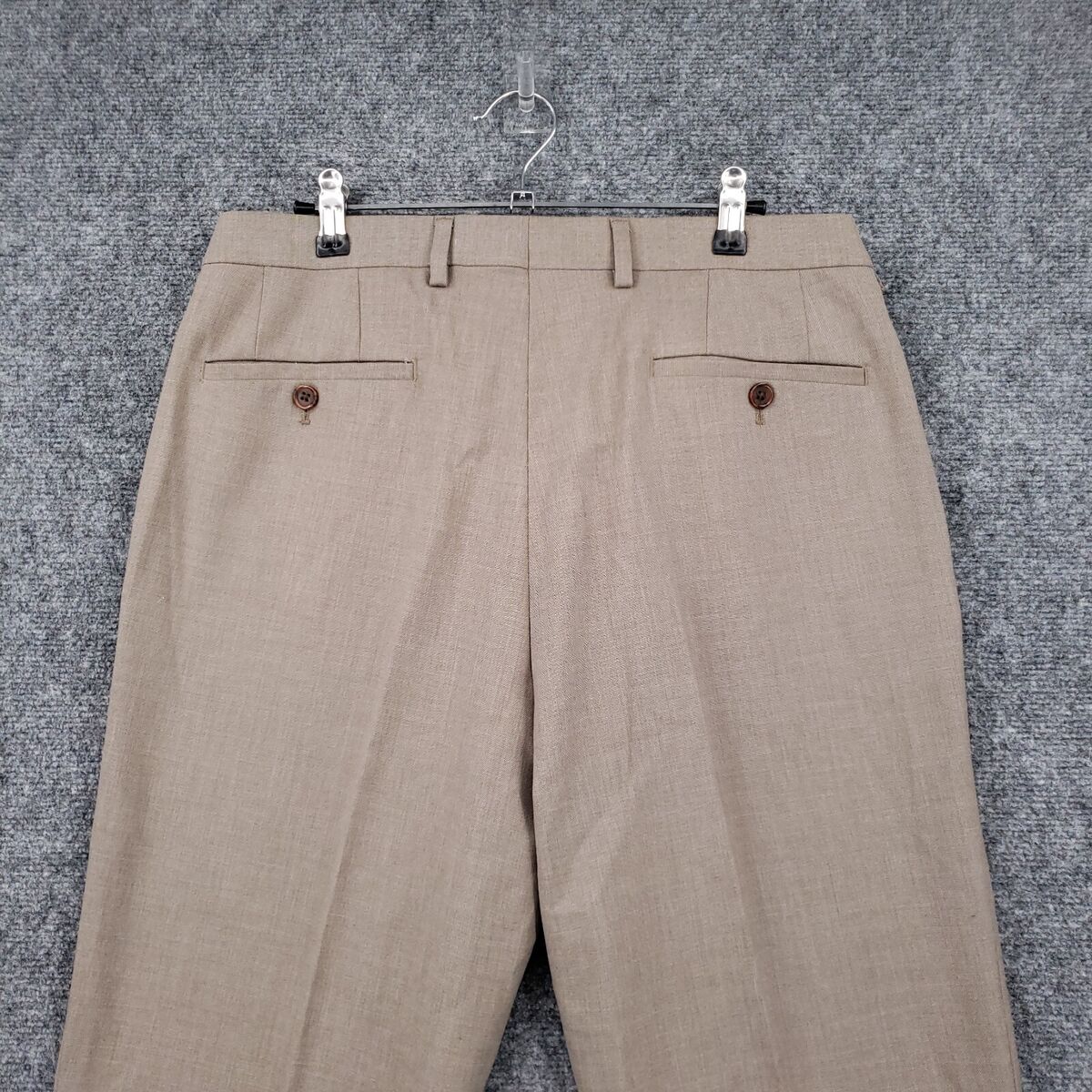 LRL Ralph Lauren Dress Pants Mens 34x34 Beige Flat Front LRL Ralph Lauren Dress Pants Mens 34x34 Beige Flat Front